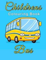 Children's Bus Colouring Book