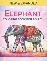 Elephant Coloring Book For Adults