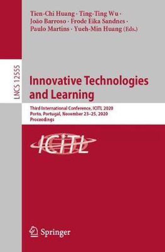 Lecture Notes in Computer Science12555- Innovative Technolog ... - cover