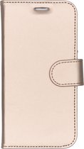 Accezz Wallet Softcase Booktype Samsung Galaxy S6 hoesje - Goud