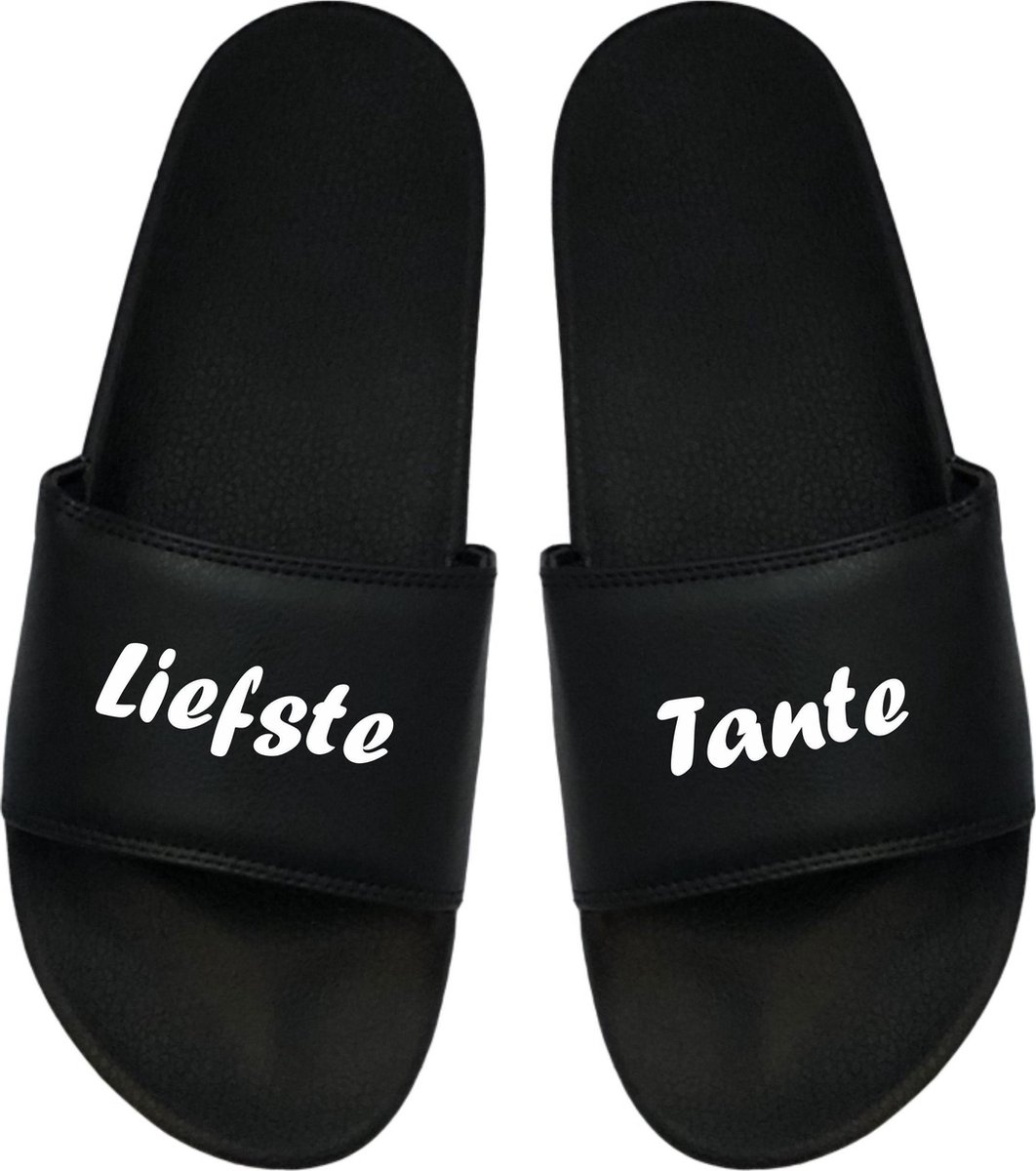 Cadeau Sint - Cadeau Kerst - Cadeau Tante - Badslippers Tante - Cadeau Badslippers - Badslippers 39
