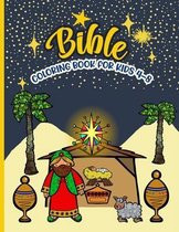 Bible Coloring Book For Kids 4-8