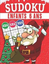 Sudoku enfants 6 ans: Sudoku pour les enfants -Grilles 4x4 - 6x6 - 9x9 - 310 sudoku - Niveau