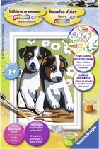 Ravensburger Schilderen op nummer Schattige puppies - Hobbypakket