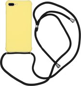 iMoshion Color Backcover met koord iPhone 8 Plus / 7 Plus hoesje - Geel