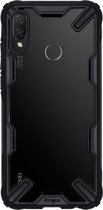 Ringke Fusion X Backcover Huawei P Smart (2019) hoesje - Zwart