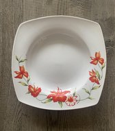 Macronite Fine Porcellana Diepe Borden - Set van 6 stuks
