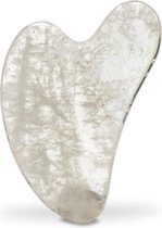 Guasha, massagesteen van bergkristal, 8 cm