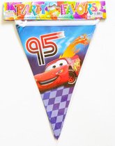 ProductGoods - Cars slinger - Cars vlaggenlijn versiering 2,3 meter - Feestdecoratie - 10 vlaggen - Kinderfeestje Decoratie - Cars
