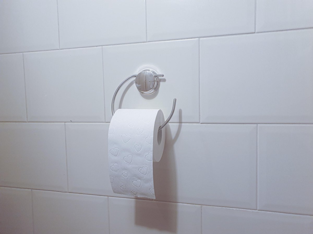 Toiletrolhouder - WC rolhouder | Twist and Lock | Zonder Boren | Sterke Zuignap | Toilet | Badkamer |