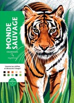 Coloriages mystères Monde sauvage (Art thérapie) Coloring Book - Kleurboek voor volwassenen
