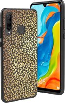 iMoshion Design voor de Huawei P30 Lite hoesje - Grafisch - Goud