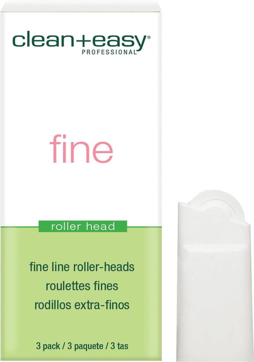Clean and Easy Fine Roller Heads