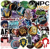 World of Warcraft stickers - 50 stuks - Game sticker pakket.