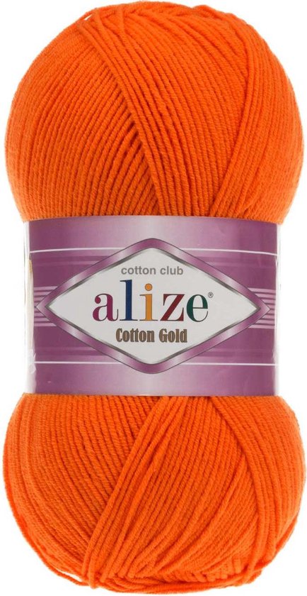 Alize - Cotton Gold - 5 Pelotes De 100 G Laine À Tricoter - 55