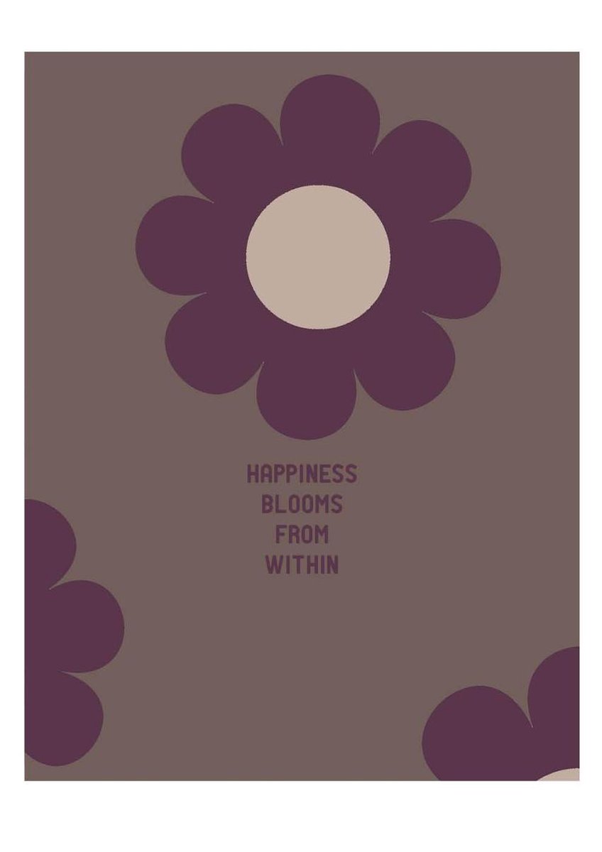 HappyBook - Notitieboek - Bloemen - Werk - Studie - Dagboek - Journal - Cadeau - Relatiegeschenk - Gelijnd - Lijntjes - Cadeautje - Flowers - Happiness - Paars - Journal - Journalen - Schrijven maakt je blij - Business Book - Notebook - Writing -