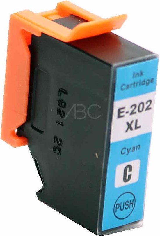 ABC huismerk inkt cartridge geschikt voor Epson 202XL cyan voor Epson Expression Premium XP-6000 XP-6005 XP-6100