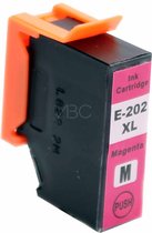 ABC huismerk inkt cartridge geschikt voor Epson 202XL magenta voor Epson Expression Premium XP-6000 XP-6005 XP-6100