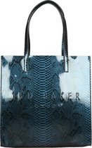 Ted Baker - Jemacon Holographic Imitation Snake Large Icon Bright Blue