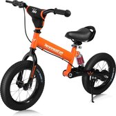 Deuba Rennmeister Draisienne avec suspension, roues larges Vélo enfant Tough Oranje