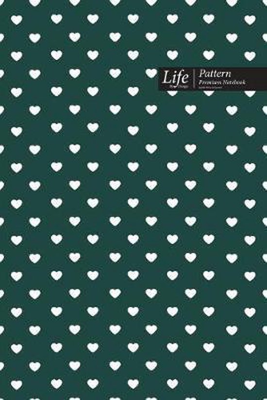 Hearts Pattern Composition Notebook, Dotted Lines, Wide Rule ... - cover
