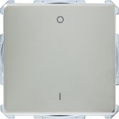 Schneider Electric Artec schakelaar 2-polig Edelstaal