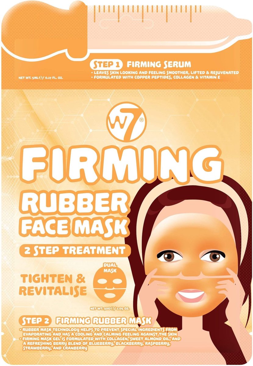W7 Firming Rubber Face Mask