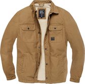 Vintage Industries Übergangsjacke Dean Sherpa Dark Tan-S