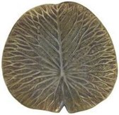 Leaf blad antiek brons schaal muurdecoratie