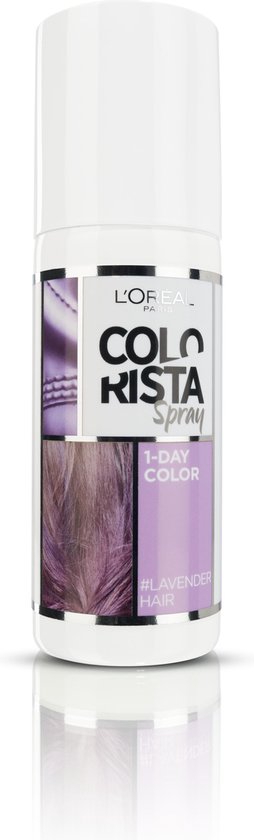 L'Oréal Paris Colorista Spray Haarverf - Lavender - 1 Dag Haarkleuring |  bol.com
