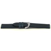 Horlogeband F629 Kayak Blauw Leder 18x18mm