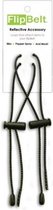 FlipBelt Bib Attachers - running belt - zwart