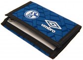 FC Schalke portefeuille Umbro blauw