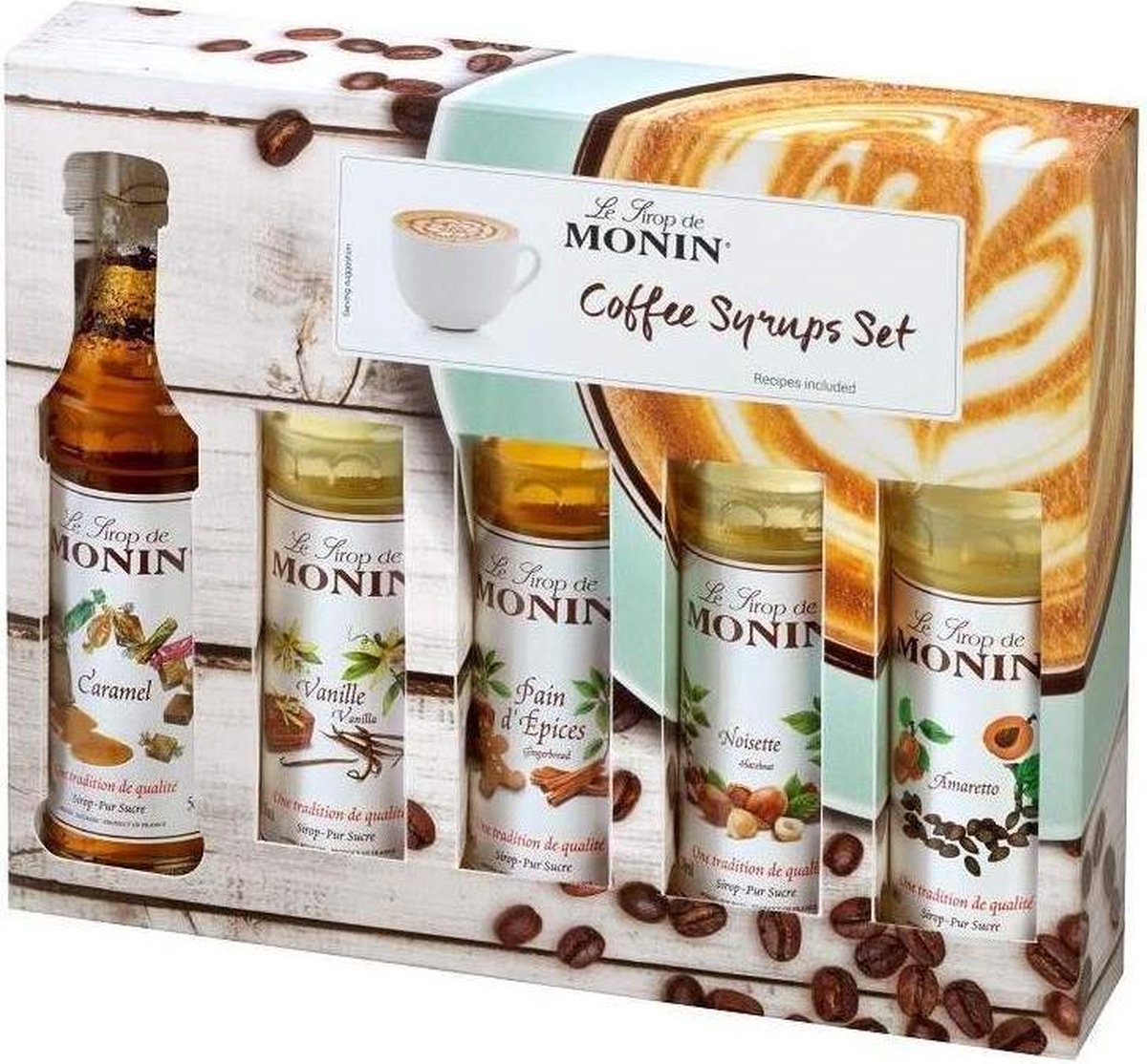 Monin Koffie siropen - giftbox
