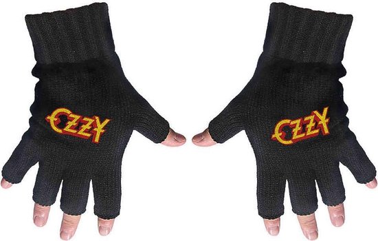 Ozzy Osbourne - Ozzy Vingerloze handschoenen - Zwart