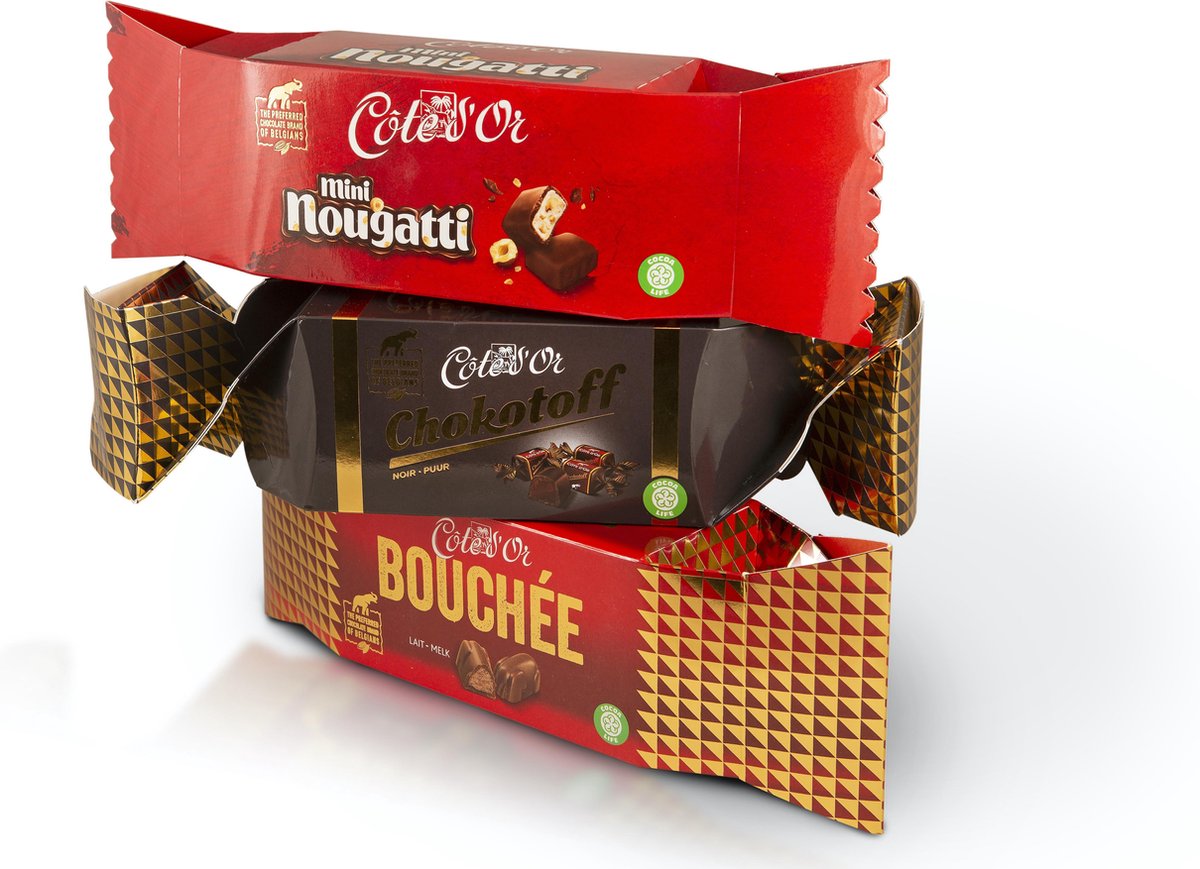 Cadeau de Noël Côte d'Or - COMBI 3 Coffrets Luxe Chokotoff