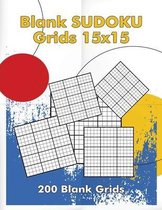 Blank Sudoku Grids 15x15, 200 Blank Grids