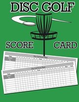 Disc Golf Score Card