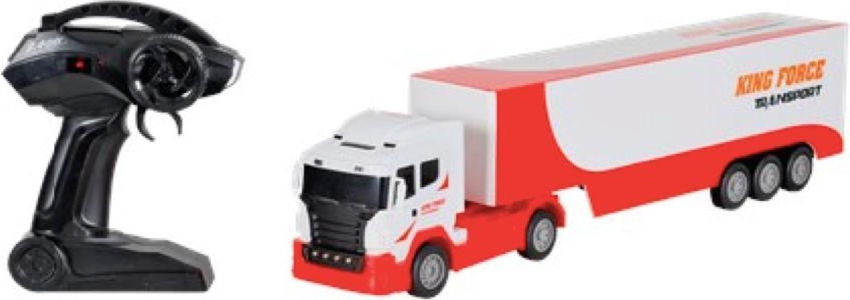 Bestuurbare vrachtwagen - Vrachtwagen - Elektrische speelgoedauto -  Speelgoed auto -... | bol.com