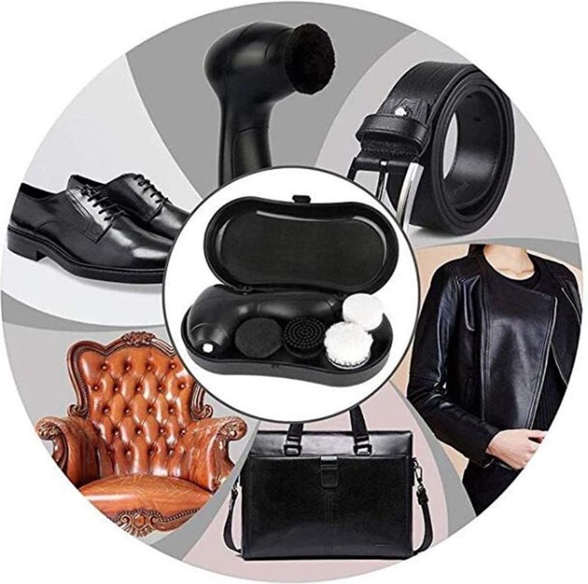 Cireuse électrique Pour Chaussures En Cuir - Nettoyage, Polissage Et Brillance Facile