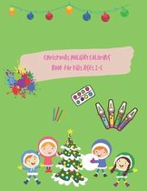 christmas holiday coloring book for kids