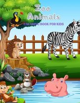 Zoo Animals - Coloring Book