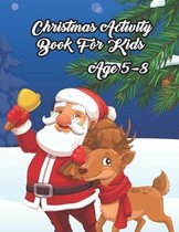 Christmas Activity Book for Kids Age 5-8