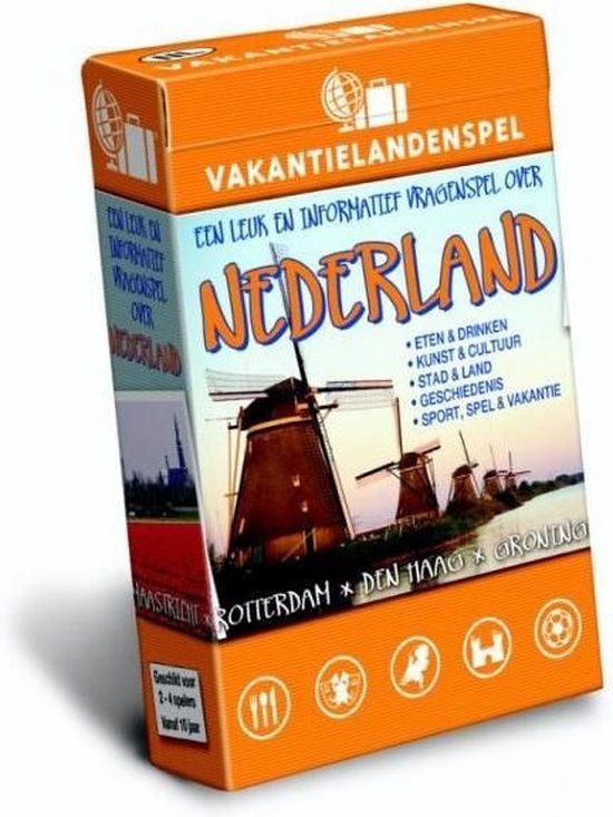 Thumbnail van een extra afbeelding van het spel Vakantielandenspel Nederland