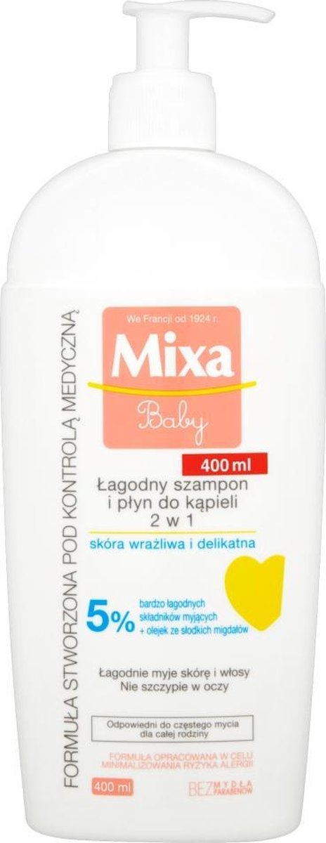 Baby Mild Shampoo en Badlotion 2 in1 400ml