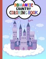 ROMANTIC country coloring book