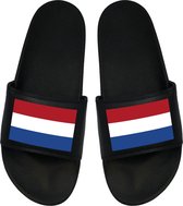 Cadeau Kerstmis  - Cadeau Kerst - WK 2022 - Qatar 2022 - Cadeau Nederland - Cadeau Badslippers - Badslippers Nederlandse Vlag 42