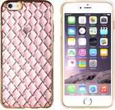 Hoesje CoolSkin Diamond Apple iPhone 6/6S Goud Telefoonhoesje - Roze