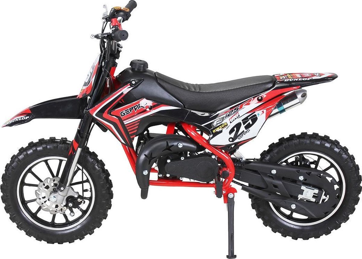 Kindermotor Crossmotor Gepard 2 Takt Rood Motorfiest voor Kinderen Dirt Bike,... Kindermotor Crossmotor Gepard 2 Takt Rood Motorfiest voor Kinderen Dirt Bike,...