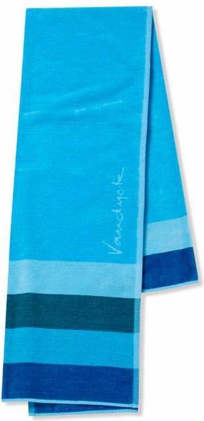 inrichting kan niet zien Algebraïsch Miami - badhanddoek Vintage Blue 403 - 100 cm x 200 cm | bol.com